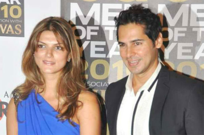 Dino Morea and Nandita Mahtani