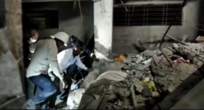 ulhasnagar building collapse new