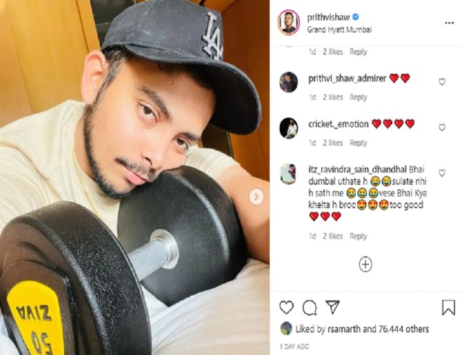 Prithvi Shaw