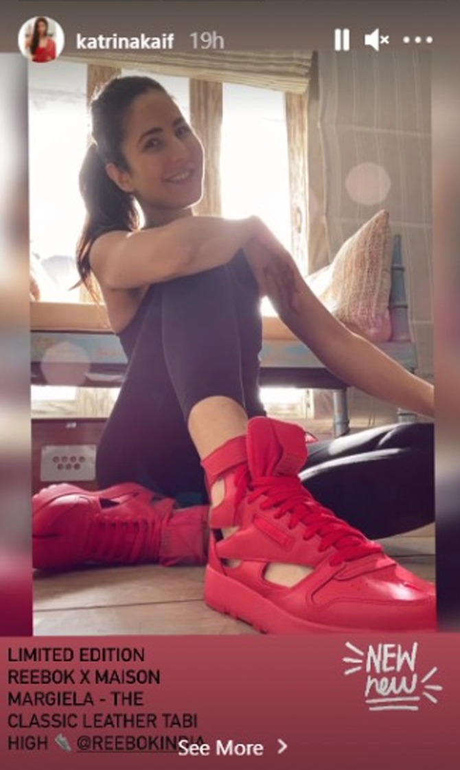 katrina kaif s new workout shoes